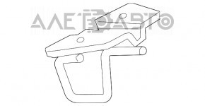 Capacul încuietorii portbagajului BMW X3 F25 11-17