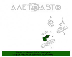 Capacul încuietorii portbagajului BMW X3 F25 11-17