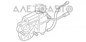 Deschiderea electrică a portbagajului BMW 5 F10 11-16