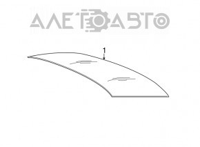 Geam spate BMW 5 F10 11-16 sub plasă de protecție