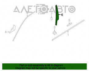 Capac usa fata dreapta BMW 5 F10 11-16, material