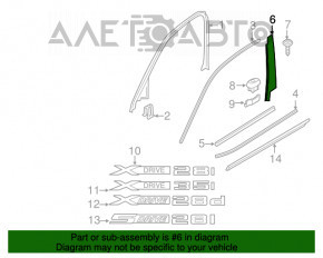 Capac usa fata stanga BMW X3 F25 11-17.