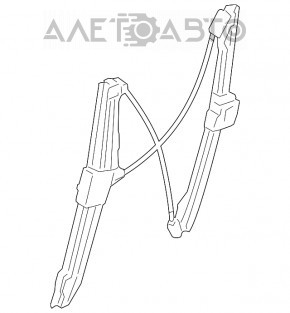 Geam electric cu motor dreapta față BMW X3 F25 11-17