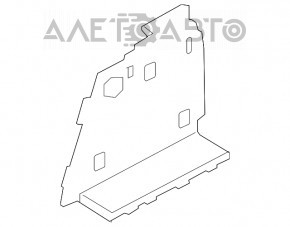 Capacul arcului drept BMW X3 F25 11-17