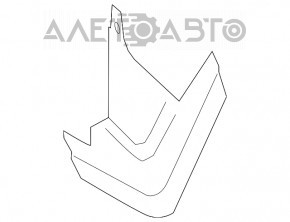 Capac prag interior spate stânga BMW X3 F25 11-17 bej