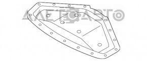 Izolatie capota BMW 3 F30 12-18 nou original OEM