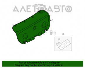 Capacul portbagajului pentru BMW 335i e92 07-13 cupe