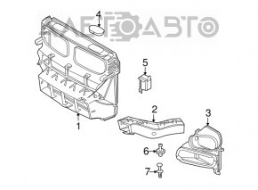 Teava de aerisire a radiatorului pentru BMW X5 E70 07-10 pre-restilizare