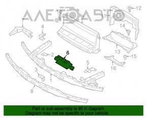 Bara de blocare a capotei BMW i3 14-21