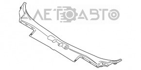 Grila stergatoarelor din plastic pentru BMW X3 F25 11-17, scurgere de apa.