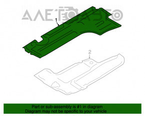 Protecție podea stânga BMW 5 F10 10-17