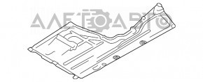 Protecție de fund frontal stânga BMW 3 F30 4d 12-18