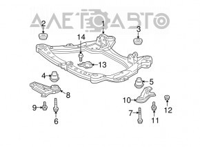 Capacul de protecție a aripioarei din față, stânga spate, pentru Lexus RX350 RX450h 16-22.