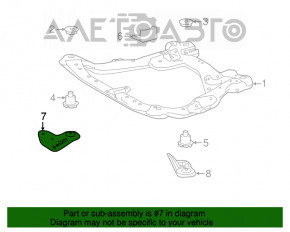 Capacul de protecție a roții din față, dreapta, pentru Toyota Camry v50 12-14 SUA