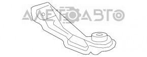 Capacul de protecție a punții față stânga pentru Lexus RX350 RX450h 16-22, nou, original OEM