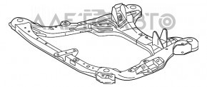 Bara de protecție față Toyota Highlander 14-19