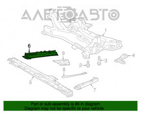 Amplificator subwoofer dreapta Toyota Prius V 12-17