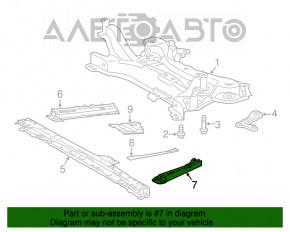 Amplificator subwoofer stânga Toyota Prius V 12-17