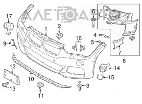 Prindere bara fata aripa stanga interioara BMW X1 F48 16-22