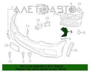 Suport bara fata stanga BMW 5 G30 17-23 nou OEM original