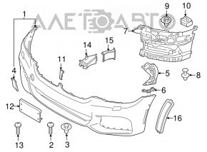 Suport bara fata stanga BMW 5 G30 17-23 nou OEM original