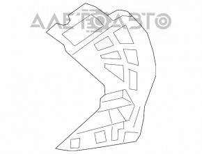 Suport bara fata dreapta BMW 5 G30 17-23 nou original OEM