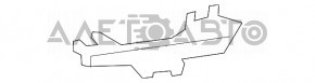 Suport bara fata dreapta aripa BMW 5 G30 17-23 nou original OEM