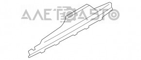 Suport bara spate central BMW 3 F30 12-18 nou original OEM