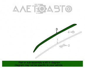 Barele longitudinale BMW X3 G01 18- negre