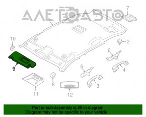 Capota stângă BMW X1 F48 16-22, neagră, fără cârlig