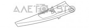 Capacul consolei centrale pentru joystick-ul multimedia BMW 3 F30 12-18 din lemn deschis, tip 2.