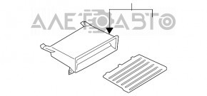 Бокс карман центральной консоли задний BMW 7 G11 G12 16-22