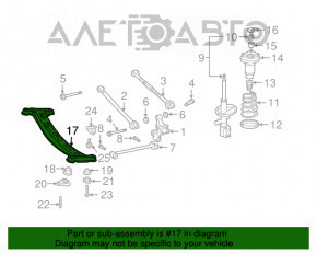 Suport spate Toyota Camry v30 2.4