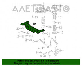 Bara spate pentru Lexus ES350 07-12