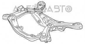 Подрамник задний Lexus RX450h 10-15 AWD ржавый, все С/Б под замену