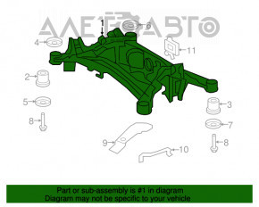 Bara spate pentru Lexus LS460 LS600h 07-12