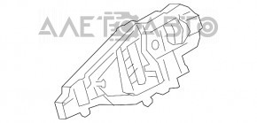 Механизм ручки двери задней правой BMW X3 G01 18-21 без keyless