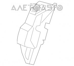 Замок двери задней правой BMW X1 F48 16-22