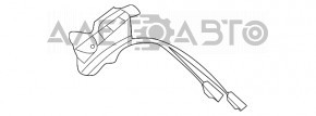 Capota dreapta a capotei BMW X1 F48 16-22 noua OEM originală