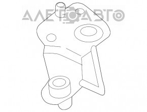 Capota de blocare a capotei stânga BMW X1 F48 16-22 nou OEM original