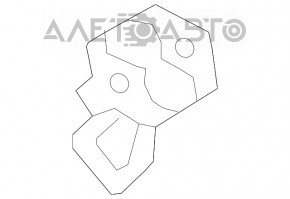 Скоба замка крышки багажника BMW 7 G11 G12 16-22