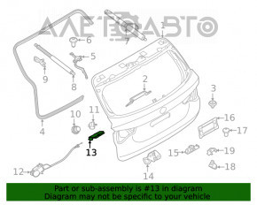 Blocare portbagaj BMW X1 F48 16-22