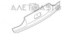 Накладка крышки багажника BMW 7 G11 G12 16-19