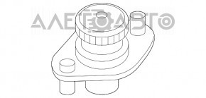 Bara capotei dreapta BMW 5 G30 17-23 nouă OEM originală