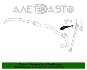 Suportul de fixare a stabilizatorului frontal stânga pentru Honda CRV 17-22