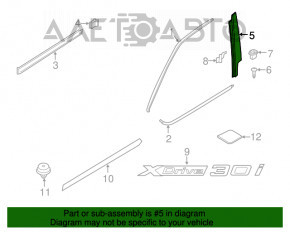 Capac usa fata stanga BMW X3 G01 18-21 lucios