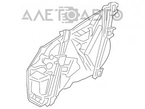 Geam electric cu motor fata stanga BMW 7 G11 G12 16-22