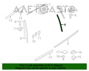 Capac usa spate stanga BMW X3 G01 18-21 centrala, material