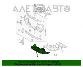 Protecția motorului față Lexus GX470 03-09