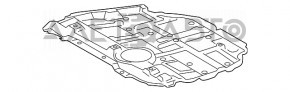 Protecția motorului față Lexus CT200h 11-17 este ruptă, uzată.